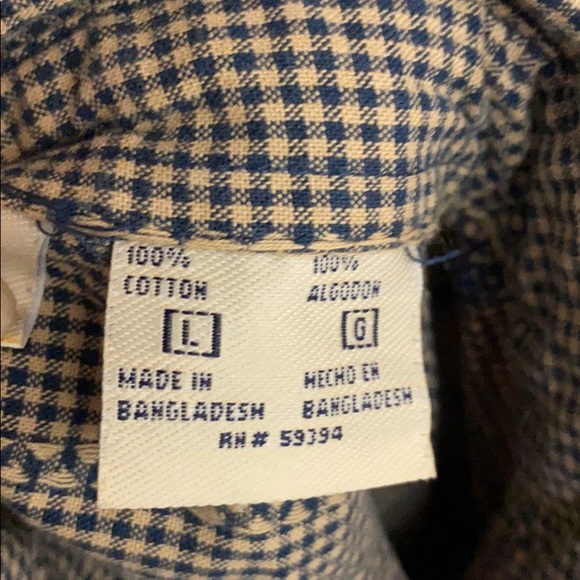 ALC-At Last Classics Embroidered Button Down Sz L - Picture 7 of 7